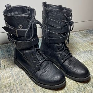 Wild Diva Combat boots size 5